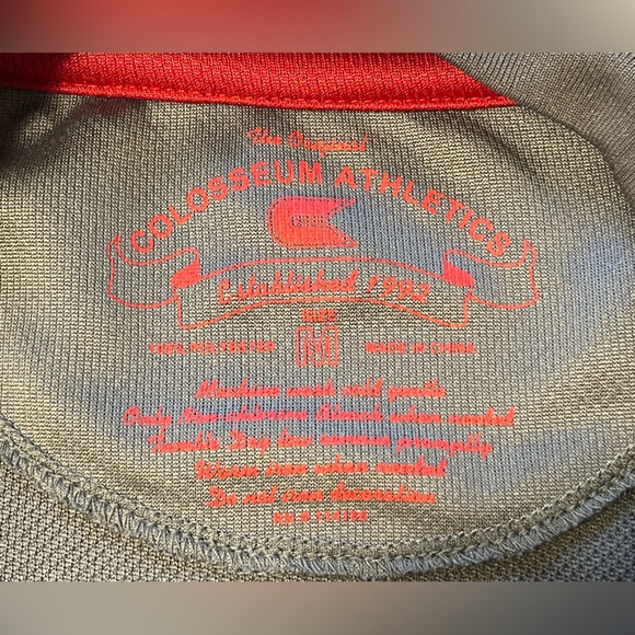 Colosseum Nebraska Cornhuskers Long-Sleeve Tech Shirt - Size Medium - Picture 4 of 11